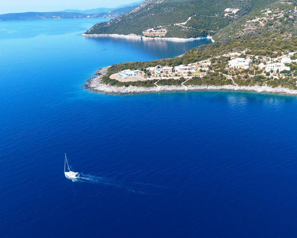 Iris Villas Lefkada - Marine Villa With Private Sea Access Sívota Exterior foto