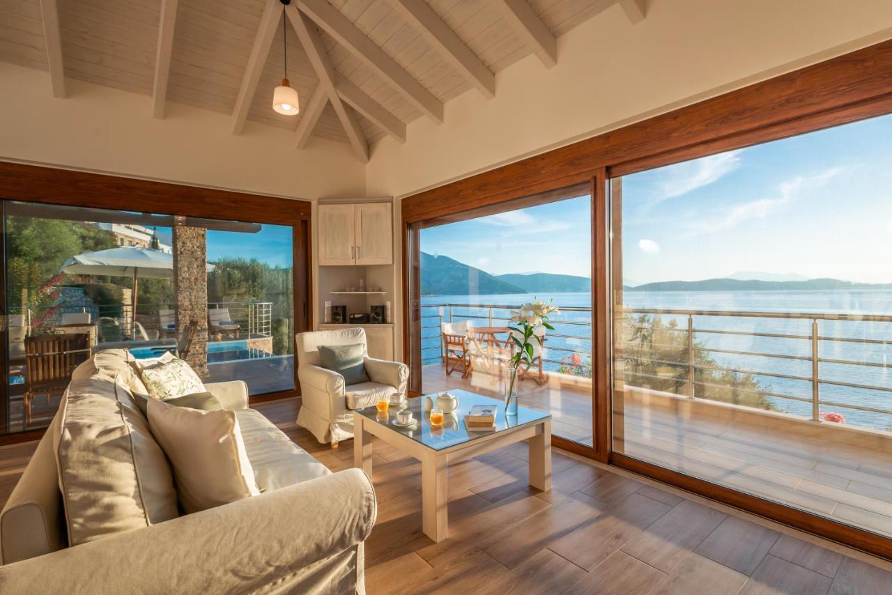 Iris Villas Lefkada - Marine Villa With Private Sea Access Sívota Exterior foto
