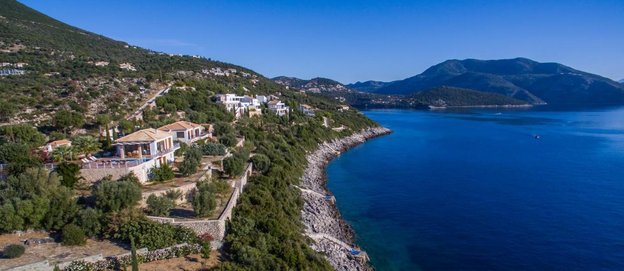Iris Villas Lefkada - Marine Villa With Private Sea Access Sívota Exterior foto